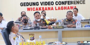 Kapolres Seruyan Pimpin Kegiatan Anev dengan PJU
