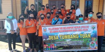 Pemdes Tumbang Tuan Gelar Pelatihan dan Pembekalan Relawan SDGs