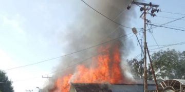 Kebakaran di Desa Sembuluh I Seruyan, Satu Nyawa Melayang