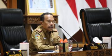 Sekda Kalteng Ikuti Rakor Pengendalian Inflasi Daerah