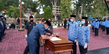 Bupati Lantik dan Ambil Sumpah Janji 134 PNS Fungsional Tenaga Pendidik dan Kesehatan