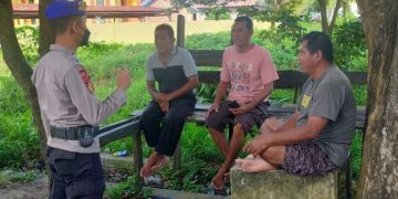 Satpolairud Polres Seruyan Laksanakan Harkamtibmas Sekitar DAS Seruyan