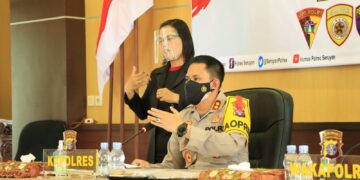 Jelang Akhir Tahun 2021, Kapolres Seruyan Laksanakan Press Confrence