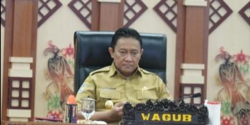 Wagub Edy Pratowo Ikuti Rakor Pengendalian Inflasi di Daerah