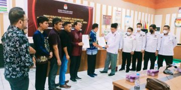KPU Kalteng: “1 Orang Dinyatakan Gagal” Dari 13 Bacalon DPD RI yang Menyerahkan Berkas Syarat Dukungan
