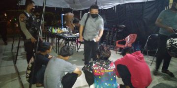 Asyik Pesta Miras, 4 Remaja Tanggung Ini Diciduk Polisi