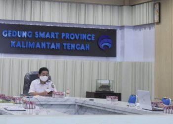Sekretariat TPJFPH Kalteng Hadiri Webinar Dirjen IKP se-Indonesia
