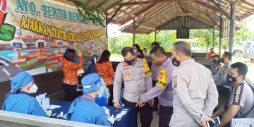 Polres Gumas Gelar Rapid Test Seluruh Anggotanya