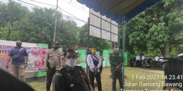 Polres Gumas Amankan Kegiatan Imunisasi Vaksin Sinovac