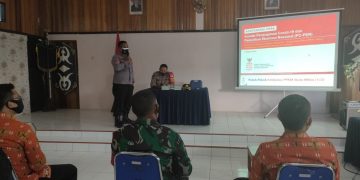 Polres Gumas Gelar Rakor Lintas Sektoral Penerapan PPKM Mikro