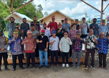 Silaturahmi Owner PT BMP dengan Warga Barito Selatan