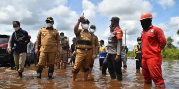 Kalteng Dikepung Banjir, Gubernur Sugianto Sabran Tetapkan Status Tanggap Darurat