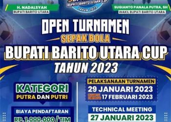 Turnamen Bupati Cup Barut Diikuti 26 Club