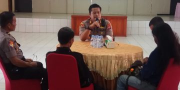 Kapolres Bartim Gelar Coffee Morning dan Silaturahmi dengan Insan Pers