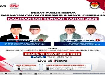 Bakalan Seru, Debat Kandidat Paslon Gubernur Wagub Kalteng di INews TV