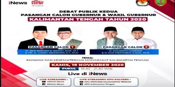 Bakalan Seru, Debat Kandidat Paslon  Gubernur Wagub Kalteng di INews TV