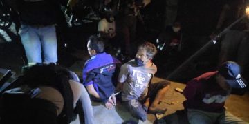 13 Penjudi Dadu Gurak Ditangkap di Jalan Temanggung Tilung