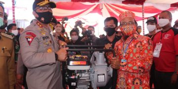 Desa Pangkalan Satu Kobar Juarai Lomba Desa Isen Mulang Polda Kalteng