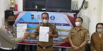 Disdikbud Murung Raya dan Satlantas Cegah Laka Lantas Pelajar