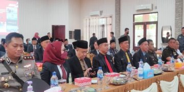DPRD Seruyan Rapat Paripurna Mendengarkan Pidato Kenegaraan Presiden