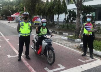 Polresta Sampaikan Imbauan Prokes Lewat RHK