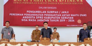 DPRD Seruyan Paripurna ke-3 Masa Persidangan III Tahun 2023  