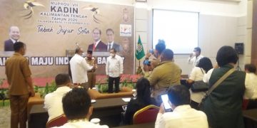 Gubernur Buka Musprov ke-VII Kadin Kalteng Tahun 2020