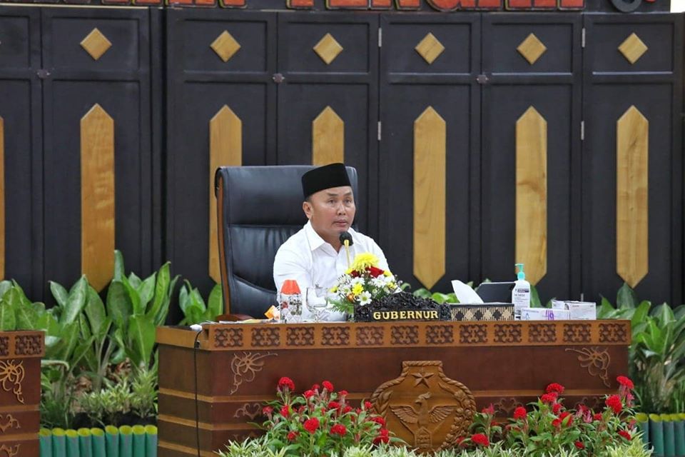 Gubernur Kalteng H Sugianto Sabran