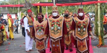 Upacara Peringatan Hari Jadi ke-69 Kabupaten Kotim Secara Sederhana