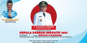 IGI Kalteng Apresiasi Penghargaan yang Diraih Gubernur H Sugianto Sabran