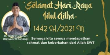 IJTI Potong Satu Ekor Sapi Kurban Bantuan Gubernur Kalteng