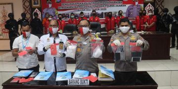 Tiga Pekan, Polda Kalteng Ungkap 45 Kasus Narkoba dan Sita 2,083 Kg Sabu