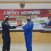 Ditpolairud Polda Kalteng dan Kanwil Ditjen Bea Cukai Kalbagsel Coffee Morning Bersama