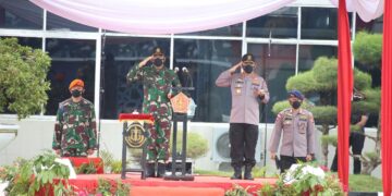 Didampingi Kapolri, Panglima TNI Buka Latsitarda Nusantara Ke-41 di Sumut
