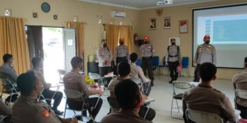 Tim Supervisi Lemdiklat Polri Cek Kesiapan SPN Tjilik Riwut Terapkan Pembelajaran Tatap Muka