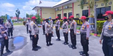Kembali Terapkan PTM, Wakapolda Kalteng Cek Kesiapan SPN Tjilik Riwut