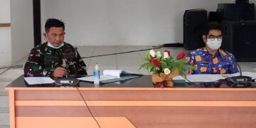 Kodim 1017/Lmd dan Dinas PUPR Lamandau Gelar Rakor Pelaksanaan TMMD 2021
