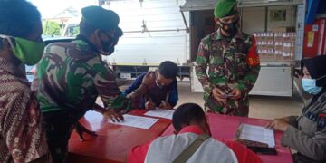 Perketat Pengawasan Pos Covid-19, Kodim 1017/Lamandau Tambah Jumlah Personel