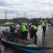 Ditlantas Polda Kalteng Terjunkan Tim PJR di Lokasi Banjir Kahayan Tengah