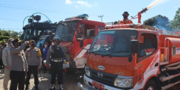 Kunker ke Katingan, Kapolda Cek Kesiapan Sapras Karhutla di Katingan