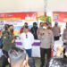 Kapolda Kalteng Bersama Gubernur dan Danrem Tinjau Vaksinasi Massal di Barsel