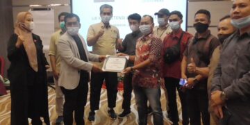 IJTI Kalteng Ikuti Uji Kompetensi Jurnalis TV di Kalsel