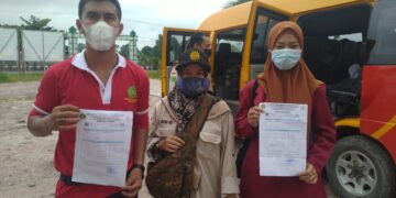 KKN ke Lamandau, 45 Mahasiswa UMP Kantongi Tes GeNose Non Reaktif