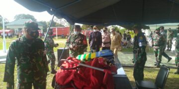 Kodim 1017/Lamandau Gelar Latihan Penanggulangan Bencana Alam
