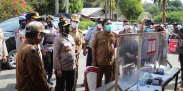 Wakapolda Kalteng Cek Pos Penyekatan di Bartim