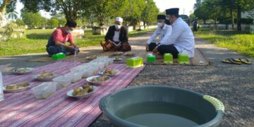 Bupati Lamandau Hadiri Acara Doa dan Ritual Adat Tola’ Bala Covid-19