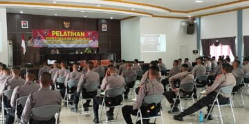 Biddokkes Polda Kalteng Berikan Pelatihan Pemulasaraan dan Penanganan Jenazah Covid-19