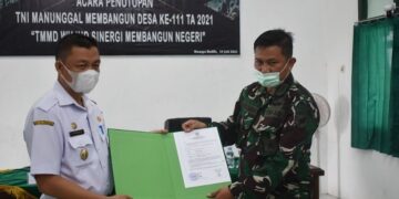 Wabup Lamandau Hadiri Penutupan TMMD Imbangan ke-111 Kodim 1017/Lamandau