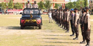 Kapolda Kalteng Pimpin Upacara Pendidikan dan Pembentukan Bintara Polri TA 2021