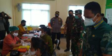 Sambut HUT RI Ke-76, Ratusan Warga Lamandau Antusias Ikuti Vaksinasi Dosis Kedua